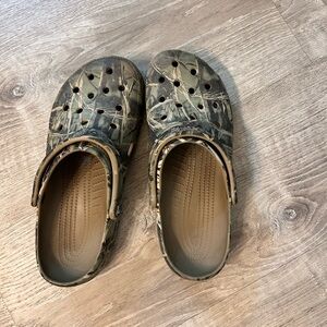 CROCS Camouflage Loafers & Slip-Ons